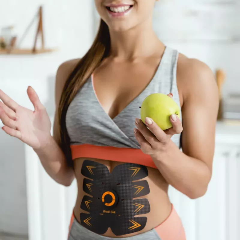 Bodi-Tek BT-ABTR5-EU/1.1 Ab Trainer Must/Oranž