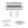 Rio SHTR-EU/1.3 Go Smooth 4-in-1 naiste raseerija ja bikiinitrimmer, valge