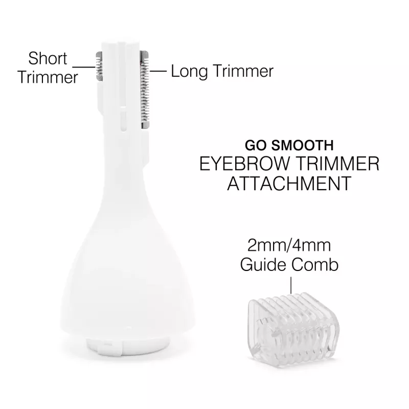 Rio SHTR-EU/1.3 Go Smooth 4-in-1 naiste raseerija ja bikiinitrimmer, valge