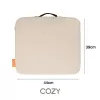 Bodi-Tek BT-CSOH-XX-EU/1.2 COZY Cordless Heated Seat Pad 39 x 44cm, Beige