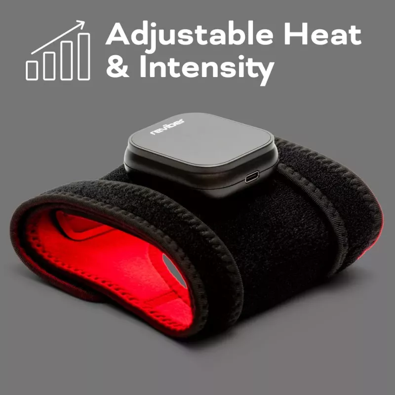 Reviber RV-MATP-EU Infrapunavalguse teraapiapad - 660nm ja 850nm, 120 LED-i, painduv neopreen