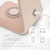 RIO MMDL-EU/1,0 High Performance Make Up Mirror - Double Sided 1x/5x Magnification, LED Daylight, Dimmable Touch Sensor, Chrome