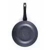Progress BW12915EU7 Marble Ceramic 28cm Stir-Fry Pan with Lid
