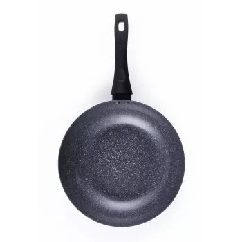 Progress BW12915EU7 Marble Ceramic 28cm Stir-Fry Pan with Lid