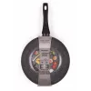 Progress BW12915EU7 Marble Ceramic 28cm Stir-Fry Pan with Lid