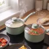Progress BW14255G Neutrals 5-osaline pannikomplekt – sepistatud alumiinium, kiviefektiga mittekleepuv, induktsiooniga ühilduv