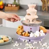 Giles & Posner EK3428GSPPVDE 3-Tier Chocolate Fountain 300g Capacity 70W Black/Silver