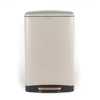 Salter BW14806 Pebble 50L Pedaalprügikast, Beež