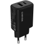 CANYON OnCharge 200 20W 1xPD 1xQC EU Must seinadapter