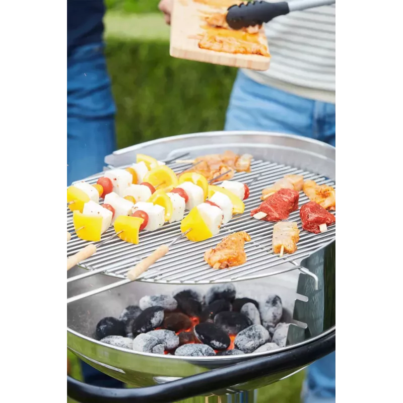 Barbecook Loewy 50 SST söegrill, 51.5 x 56 x 99 cm, hõbedane