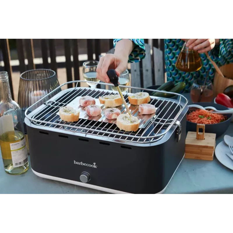 Barbecook söetable grill Carlo, 44 x 33 x 21 cm, Urban Grey