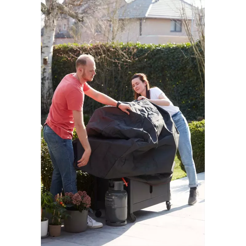 Barbecook Premium Barbecue Cover Large, 151 x 56.5 x 107 cm, Must