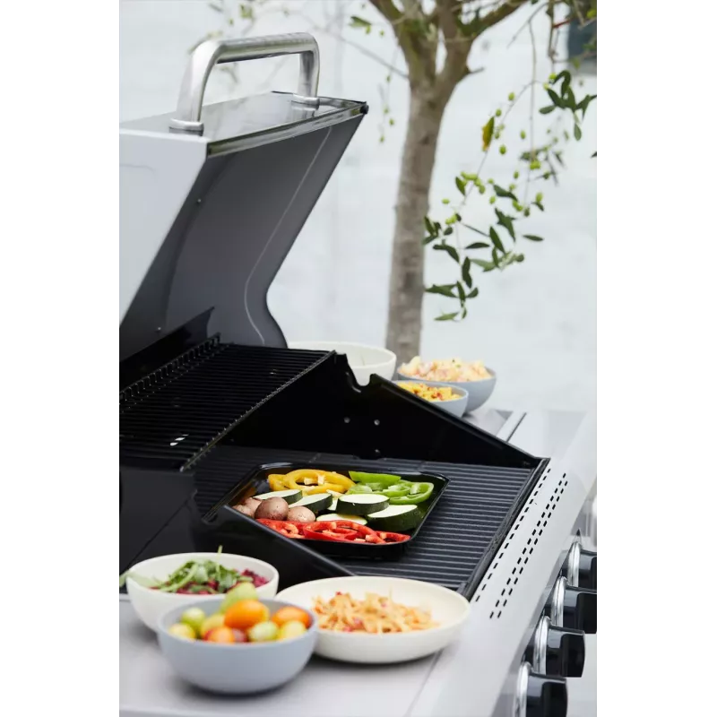 Barbecook Korduvkasutatav Emailiga Grillpann 34,5 x 24 x 3 cm (12 tk pakk) BC-ACC-7080