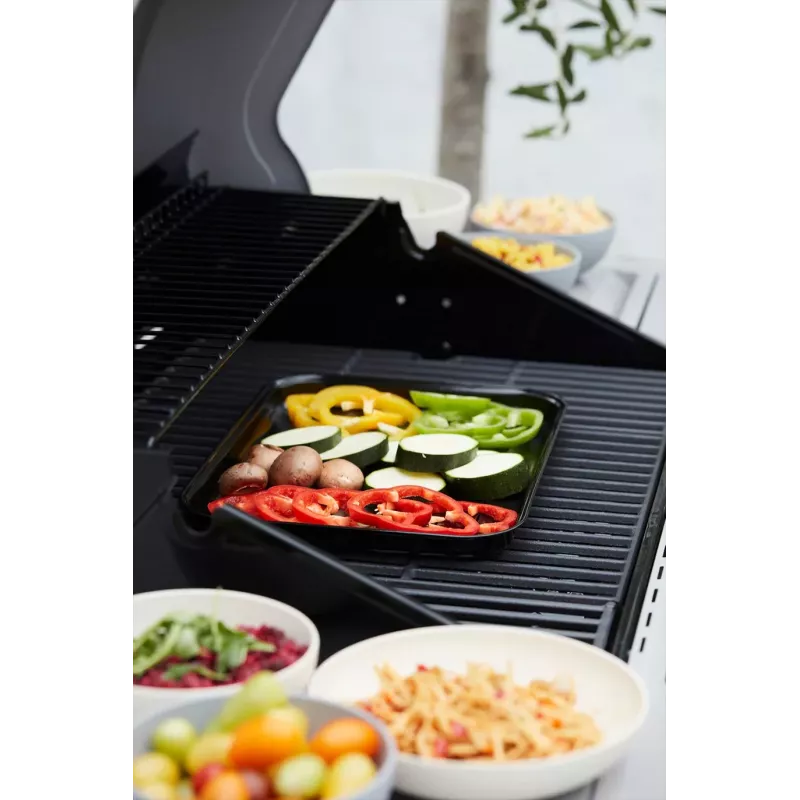 Barbecook Korduvkasutatav Emailiga Grillpann 34,5 x 24 x 3 cm (12 tk pakk) BC-ACC-7080