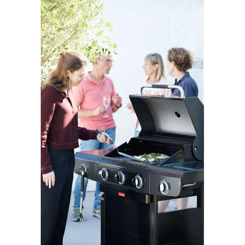 Barbecook Gaasigrill Siesta 310 Graphite, 124 x 56 x 118 cm | BC-GAS-2072