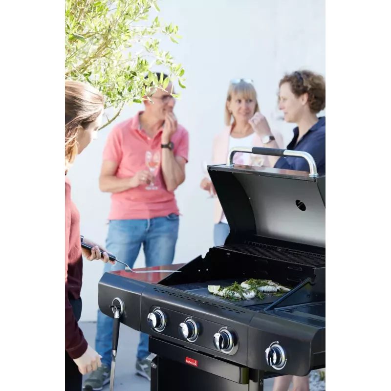 Barbecook Gaasigrill Siesta 310 Graphite, 124 x 56 x 118 cm | BC-GAS-2072