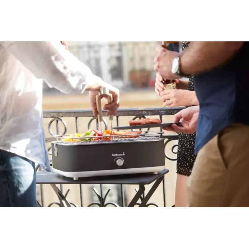 Barbecook E-Carlo Electric Tabletop Grill 2500 W Midnight Grey