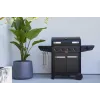 Barbecook Gaasigrill Luca 412 koos kapiga ja külgpõletiga, 145.4 x 60.3 x 112.3 cm, must