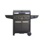 Barbecook Gaasigrill Luca 412 koos kapiga ja külgpõletiga, 145.4 x 60.3 x 112.3 cm, must