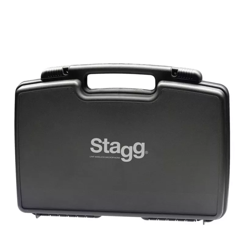 Stagg SUW 50 HH FH EU UHF True Diversity juhtmeta peakomplektisüsteem 2 kanaliga, must