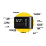 XRIDER XR00MAP01 elektriline jalgrattapump - 150 PSI, digitaalne LCD, USB-C laetav