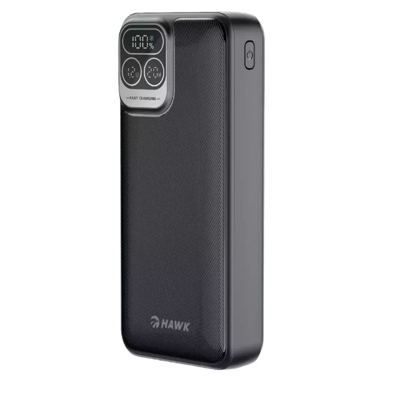 Hawk HW-PB20000 Power Bank 20000mAh Must