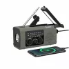 Hawk HWRDI410GN Raadio Päikese- ja Dünamoga Koos Taskulambiga