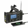 Hawk HWRDI420GN Hädaabiraadio päikesepaneeli, dünamo, taskulambi, AM/FM/SW, roheline