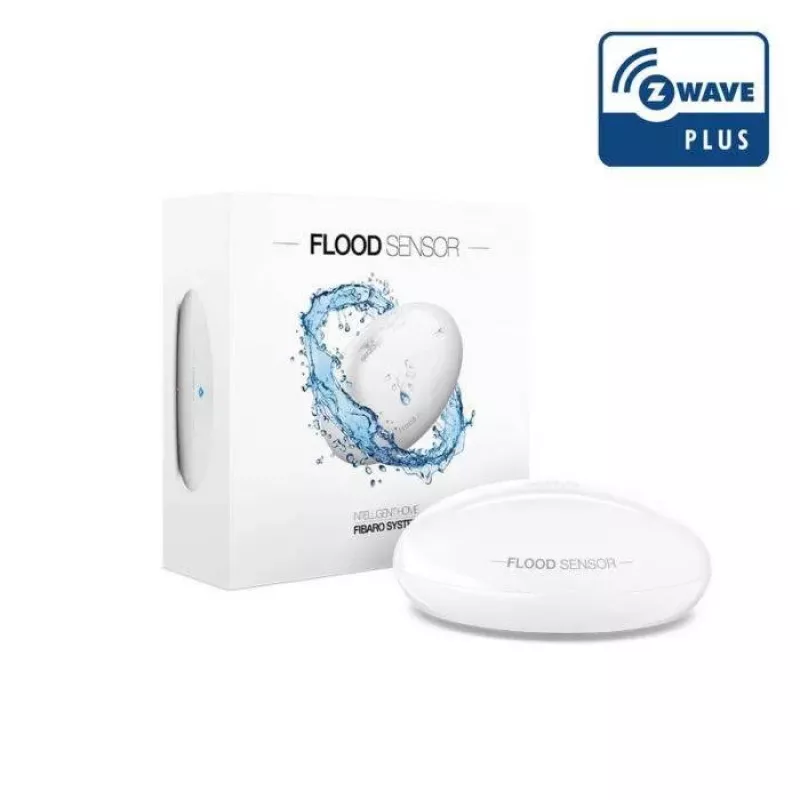 NCE Nice Flood-Control Water Leak and Temperature Sensor (FGFS-101 ZW5 EU) Z-Wave Plus