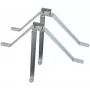 DELTA ENERGY SYSTEMS (SWITZERLAND) AG OBEJMA MUROWA OMP-50W50 Toruklamber 50 mm Teras Kuumtsingitud Hõbedane