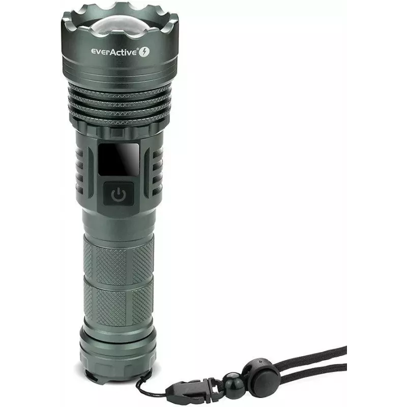 EverActive FL-1500R Scope laetav taskulamp 1500 luumenit USB-C