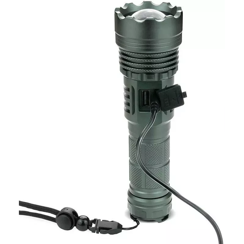 EverActive FL-1500R Scope laetav taskulamp 1500 luumenit USB-C