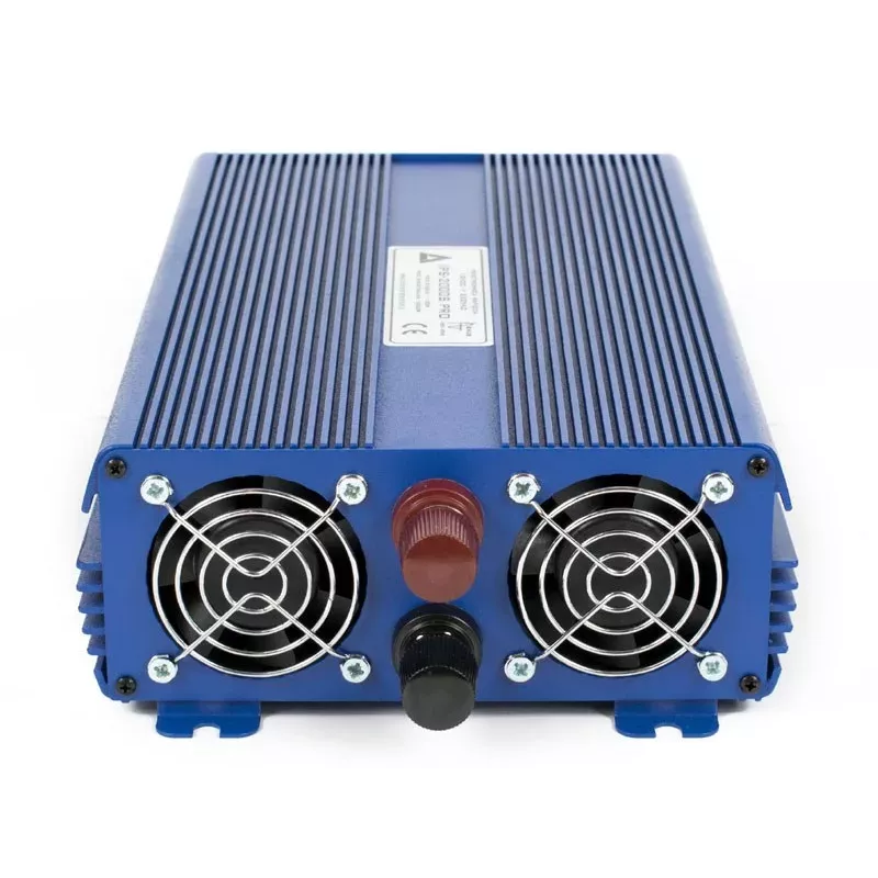 AZO Digital 24 VDC / 230 VAC ECO MODE SINUS IPS-2000S PRO 2000W puhas siinuslaine pinge muundur