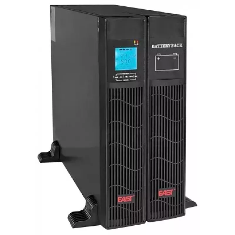 HQM UPS toiteallikas AT-UPS3000RT/2-RACK 3000 VA 2700 W Online Double Conversion Rack/Tower 2U