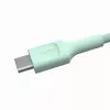 Green Cell PowerStream USB-C to USB-C kaabel 100W Mint Green 0.3m