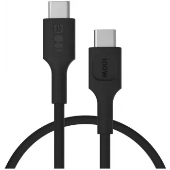 Green Cell PowerFlex Fast Charging USB Type-C to USB-C kaabel 100W 0,3m Must