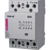 ETI R 40-40 Moodulkontaktor 40A 4P 4NO 3M 230V AC ETICON