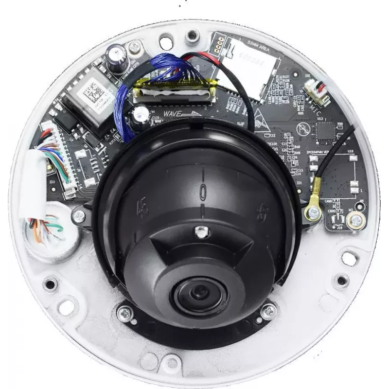 BCS-P-DMIP28FSR3 8MP IP Dome-kaamera, 2.8mm, IR 30m, PoE, IP67, IK10