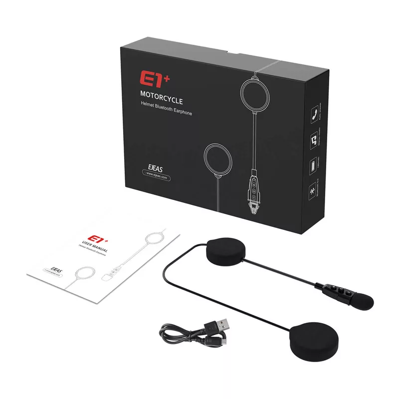 EJEAS E1+ Bluetooth-peakomplekt kiivritele