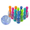 LEAN TOYS Oskusmäng Keegel Iridescent pallide ja alusega