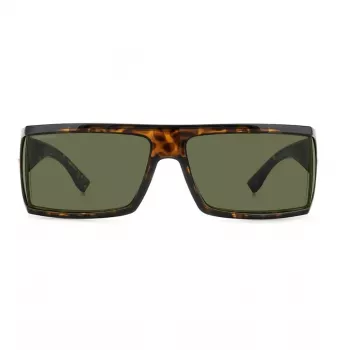 DSQUARED2 D2-0140-S-086 meeste ristkülikukujulised päikeseprillid, Havana atsetaat, hall polükarbonaat lääts, 73 mm