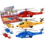 LEAN TOYS Alumiiniumist Päästekopter Mix Drive RC Helikopter 3-Kanal 2.4 GHz