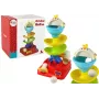 LEAN TOYS Sensory Toy Falling Ball Egg Chicken Slide