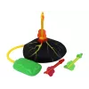 LEAN TOYS Volcano Launcher Rocket Dinosaurs Game At Home And Backyard