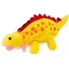 LEAN TOYS Plush Dinosaur Pencil Case Storage Box Pendant Yellow