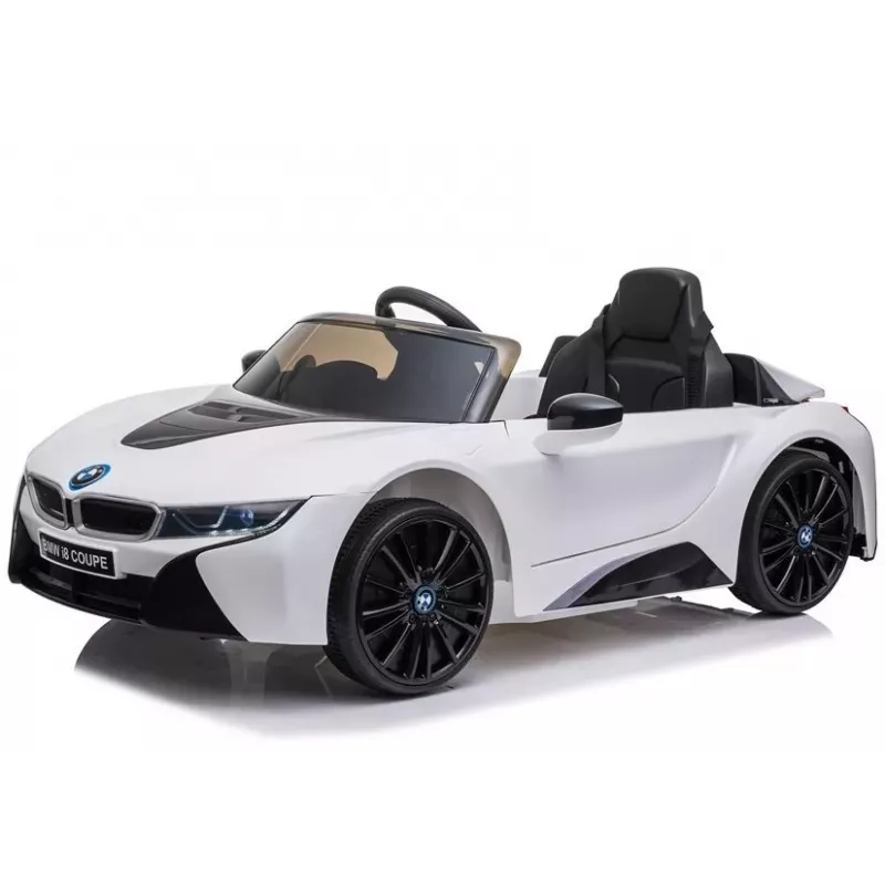 LEAN CARS Akutoitel Auto BMW i8 Coupe Valge
