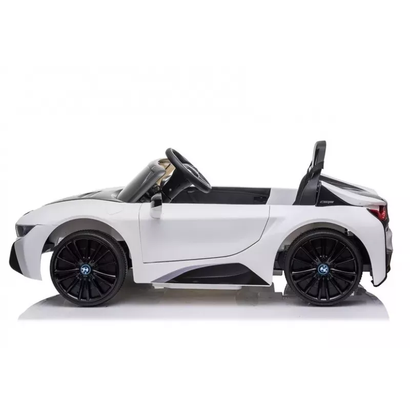 LEAN CARS Akutoitel Auto BMW i8 Coupe Valge