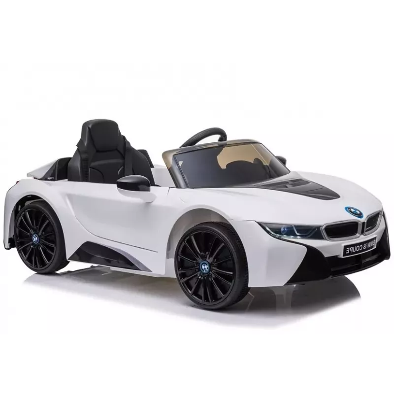 LEAN CARS Akutoitel Auto BMW i8 Coupe Valge