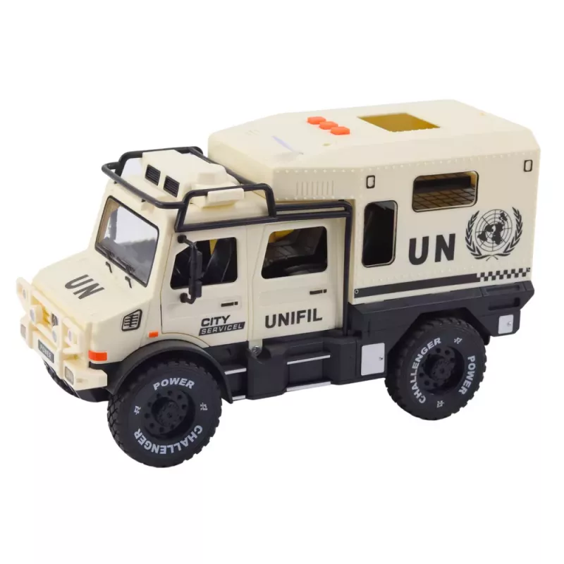LEAN TOYS Off-road Vehicle City Service Opening Doors Sound Lights