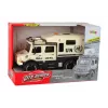 LEAN TOYS Off-Road Vehicle City Service Beige Opening Door Sound Light